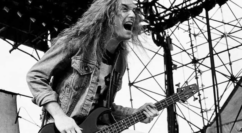 Heavy Metal Bassist Cliff Burton