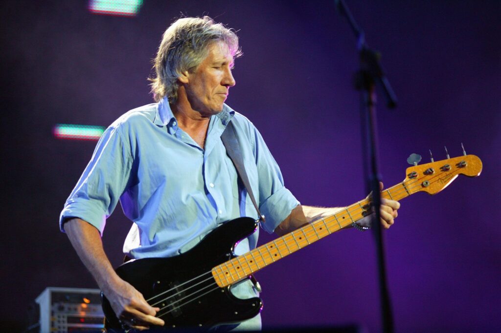 Roger Waters bass player of Pink Floyd