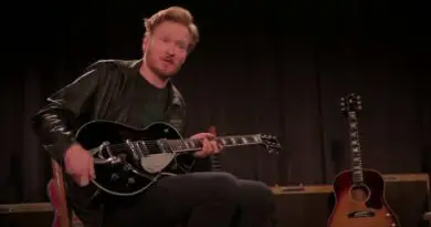 Conan on Guitar