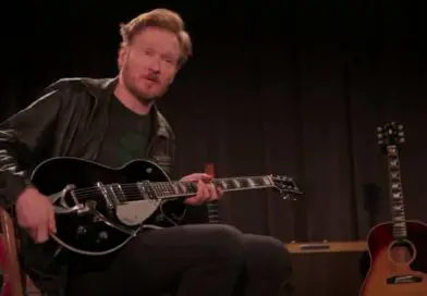 Conan on Guitar