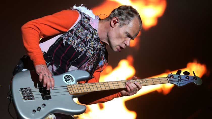 Flea from the Red Hot Chili Peppers