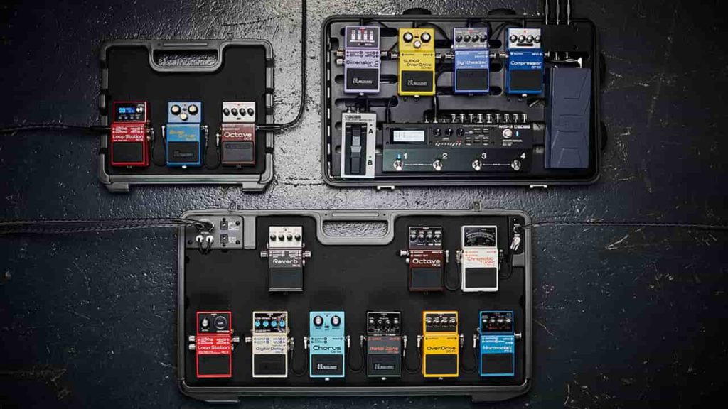 Boss pedalboard