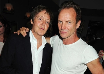 Sting and Paul McCartney