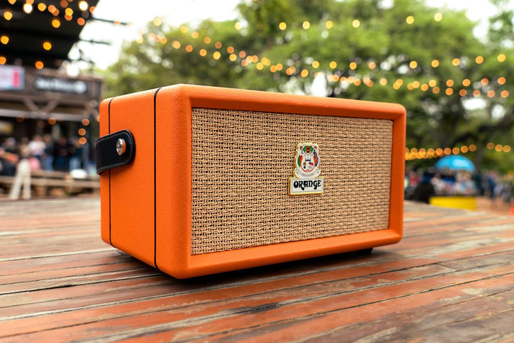 Orange Box Bluetooth Speakers