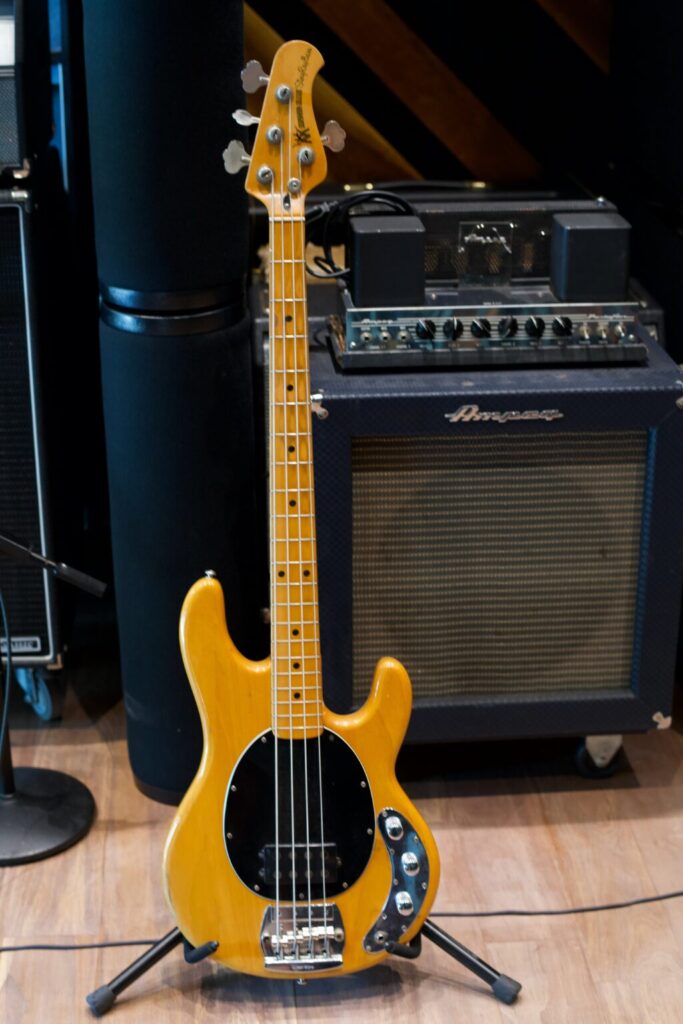 Music Man bass used by Lenny Kravitz