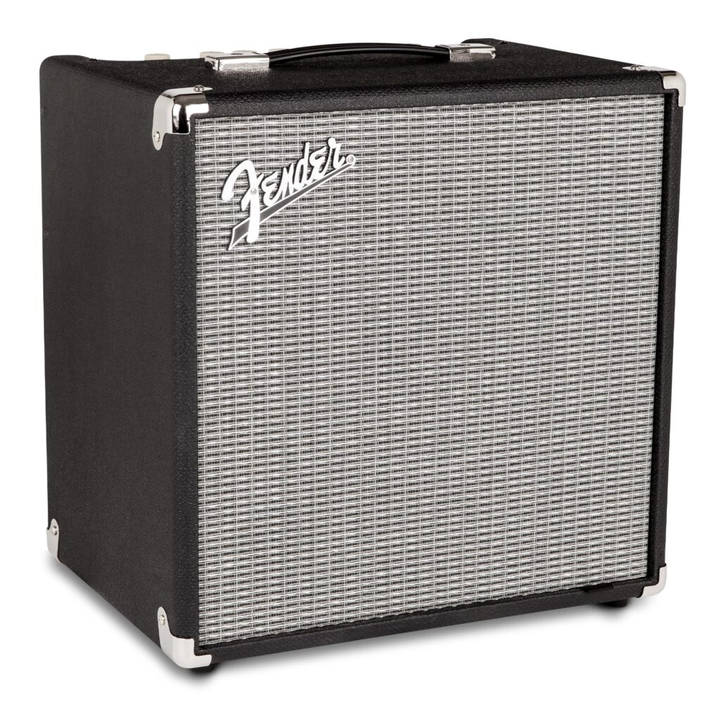 The best one on our Bass Amps for Home Practice list - Fender Rumble 40