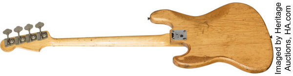 Jazz Bass used by Bootsy during his tenure with James Brown