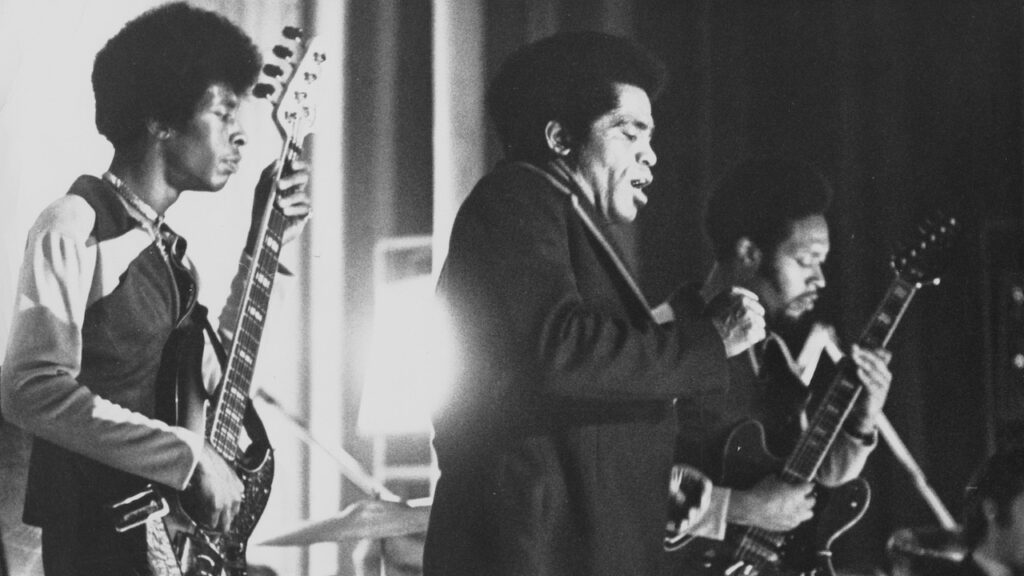 Bootsy Collins with James Brown