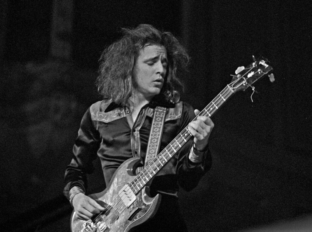 Jack Bruce and his Gibson EB-3